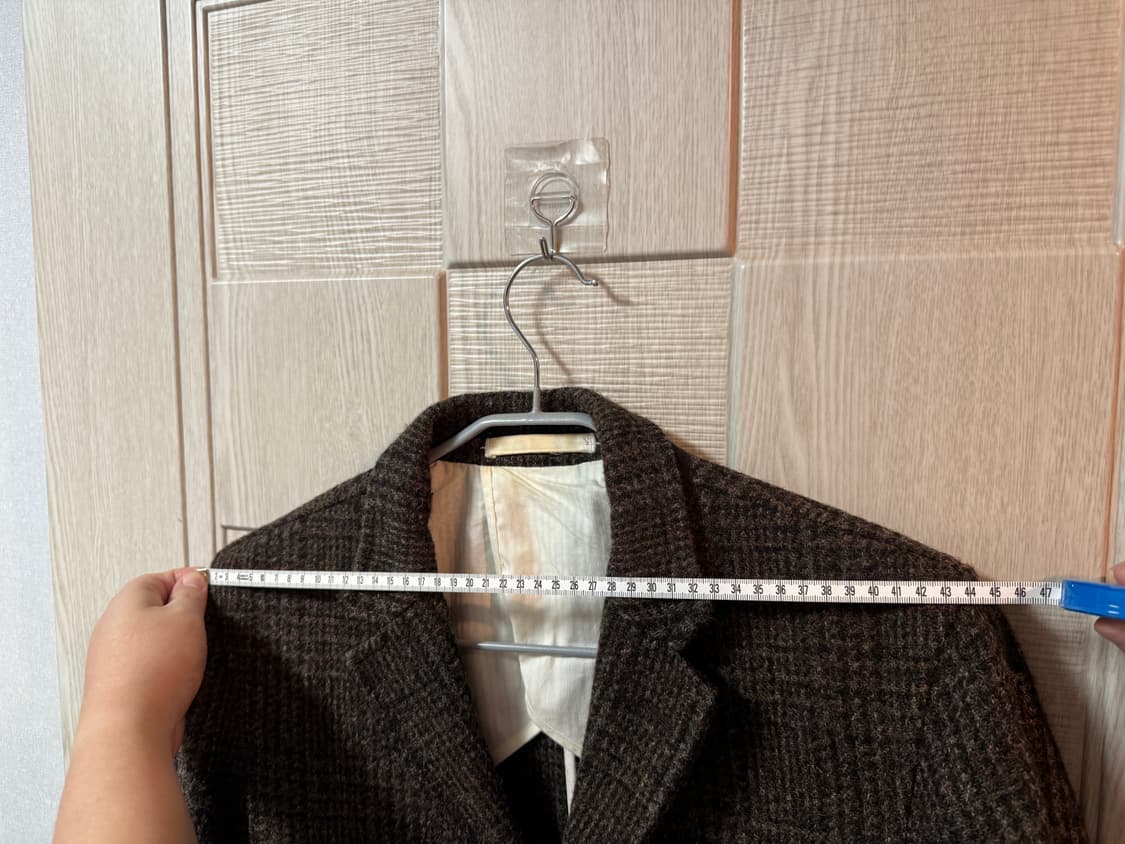 빔즈 플러스 해리스트위드 자켓 L사이즈 상품이미지6