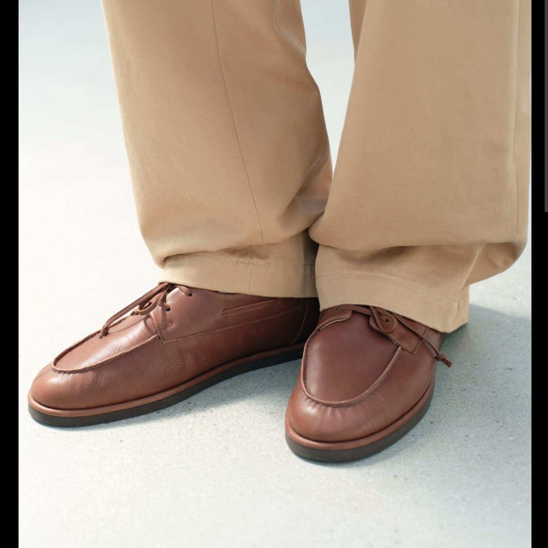 SOFT LEATHER DECK SHOE BROWN 상품이미지9