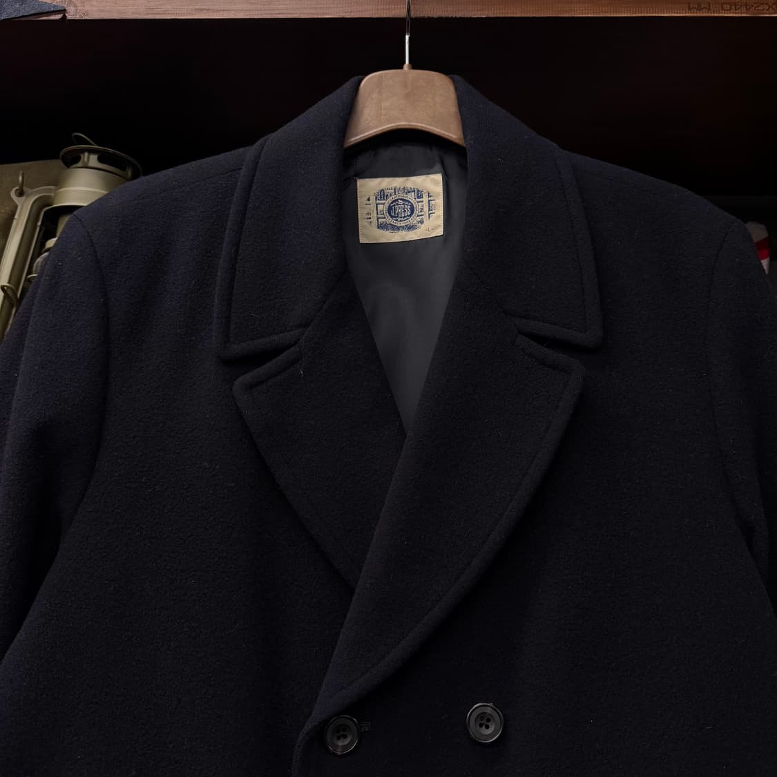 90s J.PRESS 제이프레스 US NAVY 해군 밀리터리 복각 피코트 상품이미지3