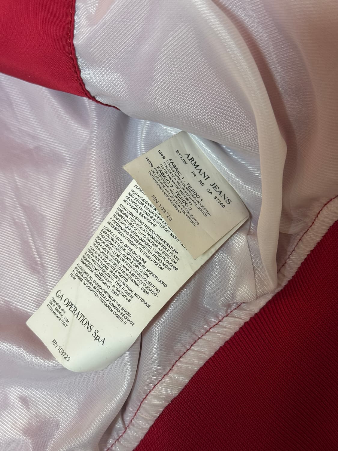 아르마니 진스 봄버 자켓 상품이미지4