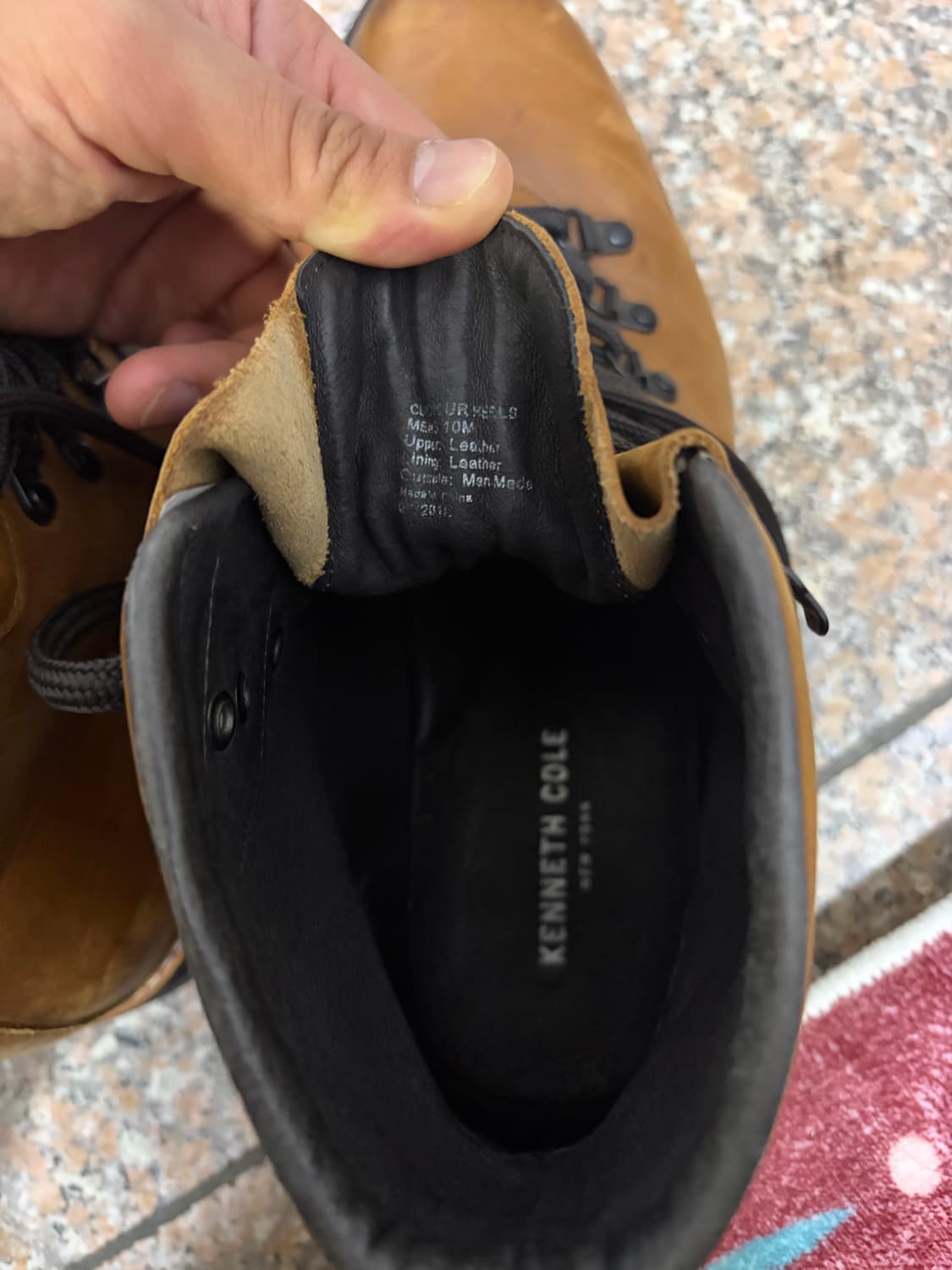 kenneth cole 케네스콜 하이킹 부츠 상품이미지4