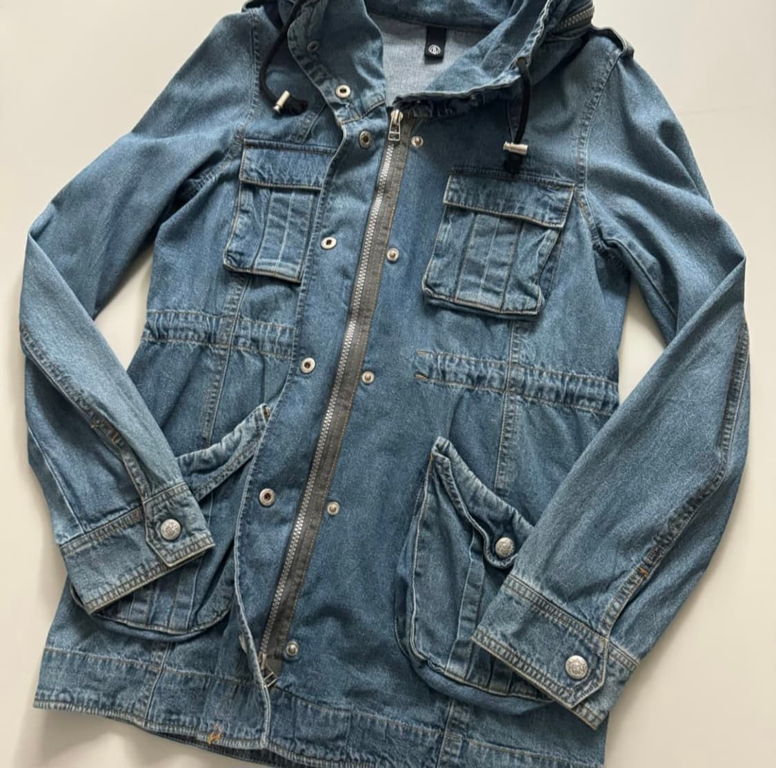 일본 빈티지 히든 포켓 데님 자켓 청자켓 상품이미지9