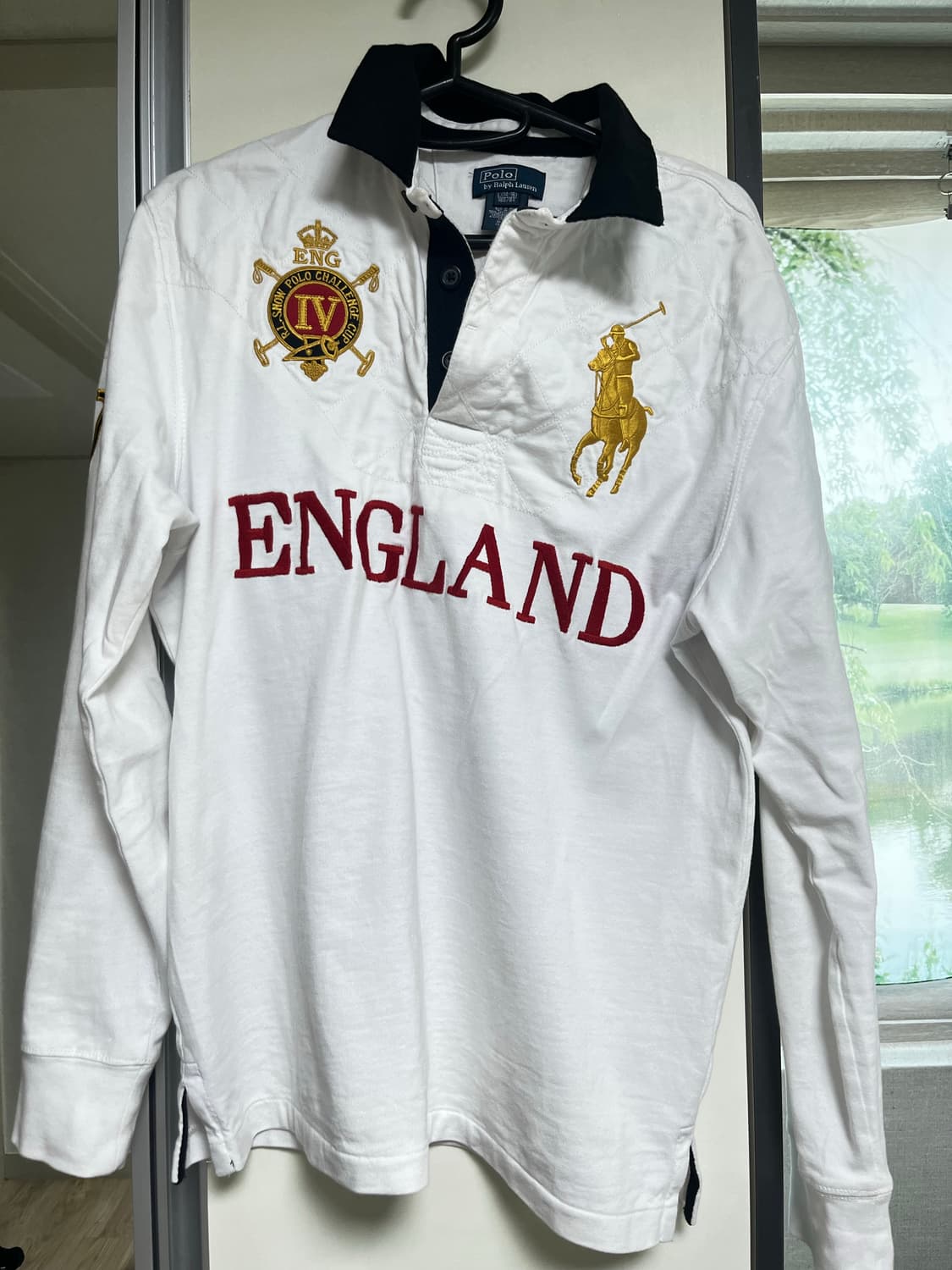 폴로 빅포니 잉글랜드 카라티 롱슬리브 긴팔티 상품이미지1