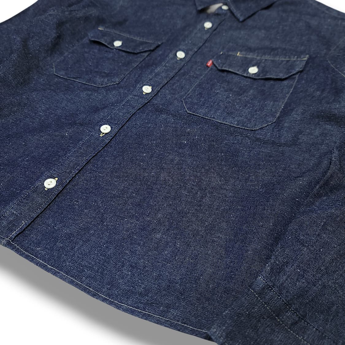 [L] 리바이스 진청 잭슨 워커 릴렉스 오버 데님 긴팔셔츠 상품이미지5