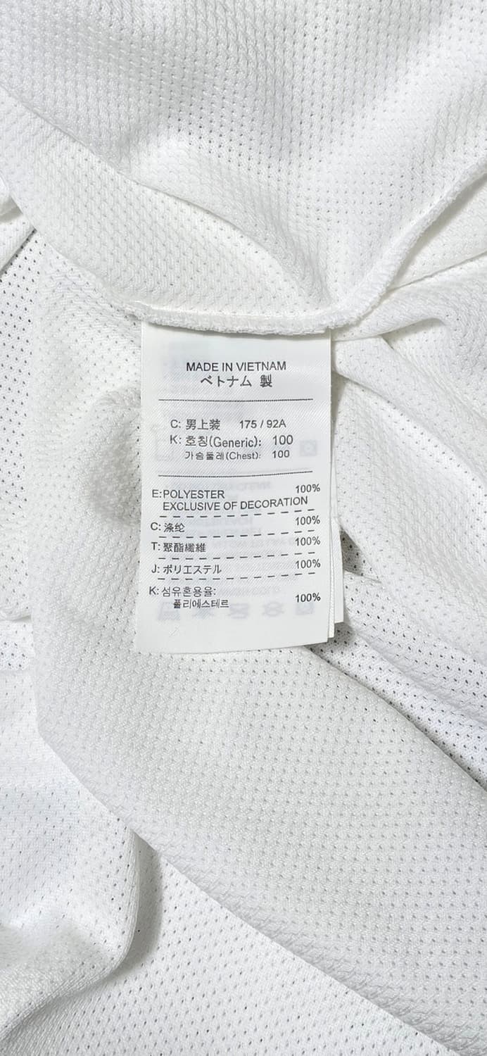 나이키 트레이닝 흰색 반팔 티셔츠 100 상품이미지4