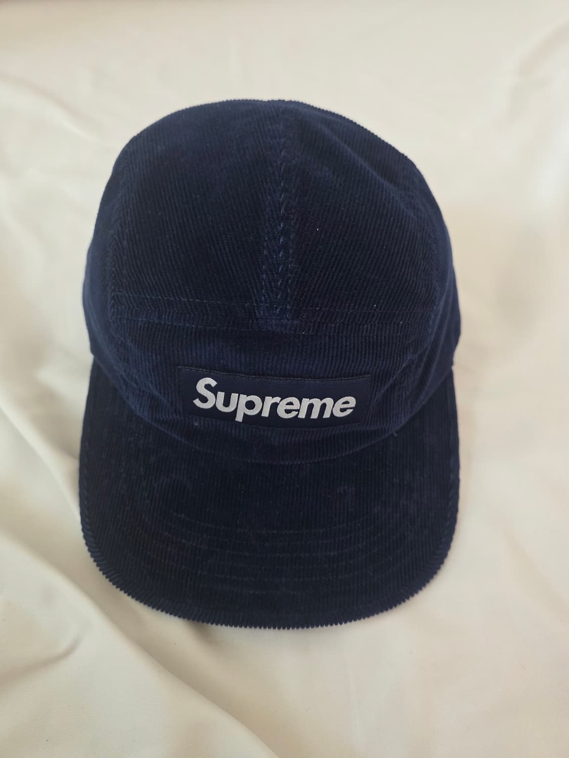 슈프림 코듀로이 캠프캡 네이비 상품이미지1