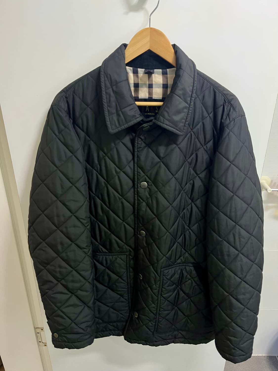 닥스 오버핏 퀼팅자켓 블랙 상품이미지5