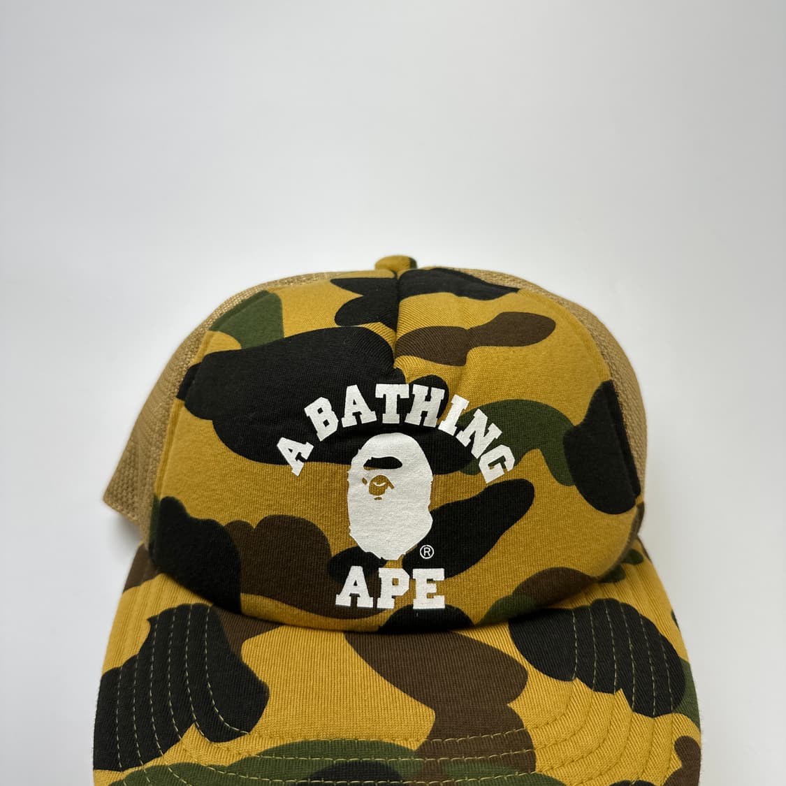 BAPE 1st Camo College Mesh Cap 베이프 메쉬 캡 상품이미지3