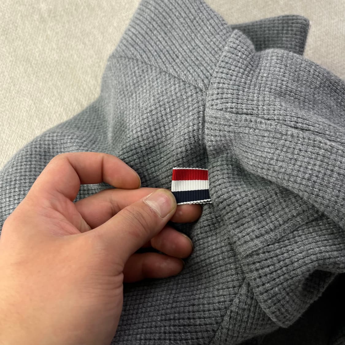 W 95 톰브라운 15f/w 와플 후드집업 상품이미지8