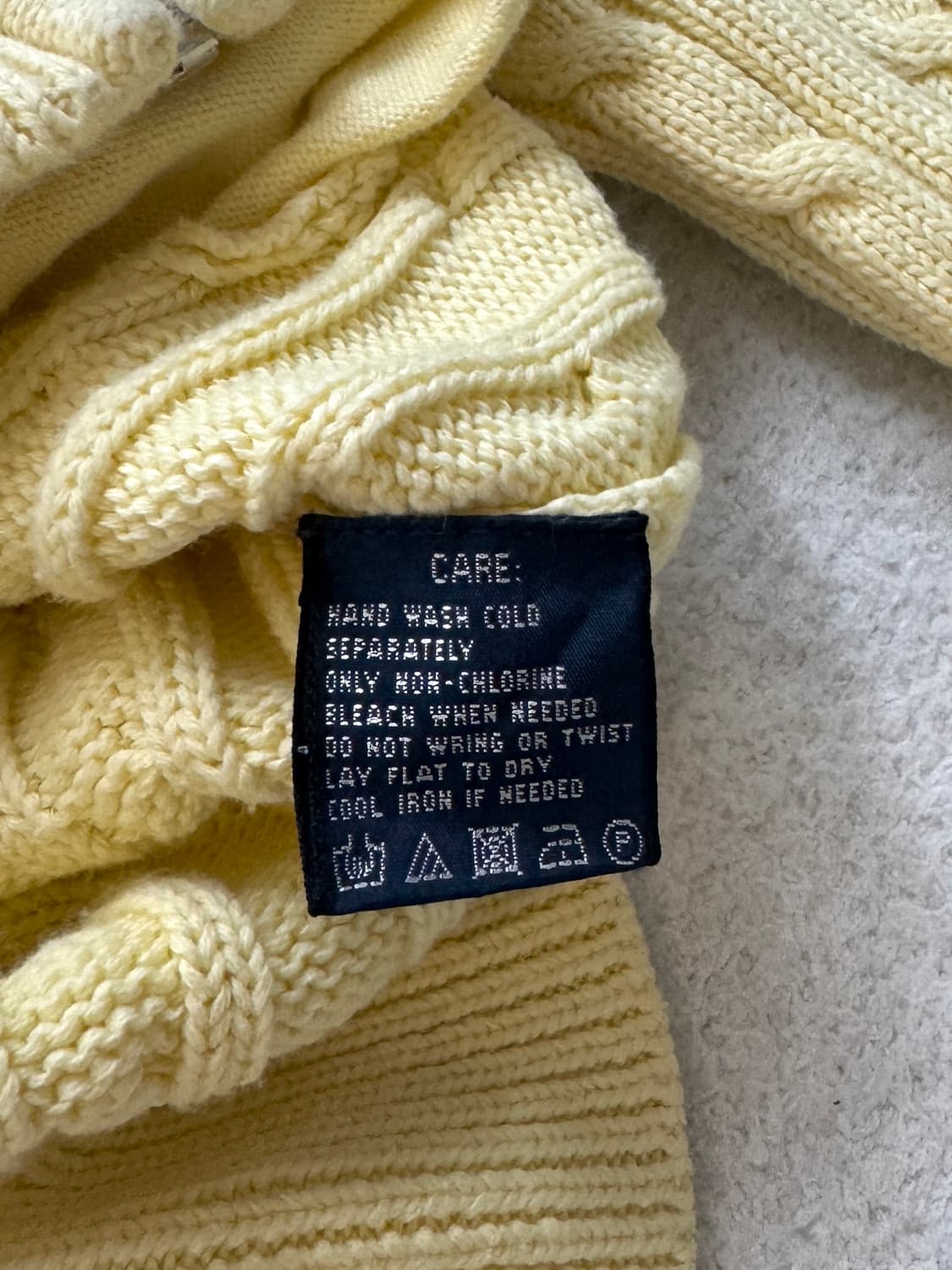 폴로 레몬 꽈배기 집업 상품이미지5