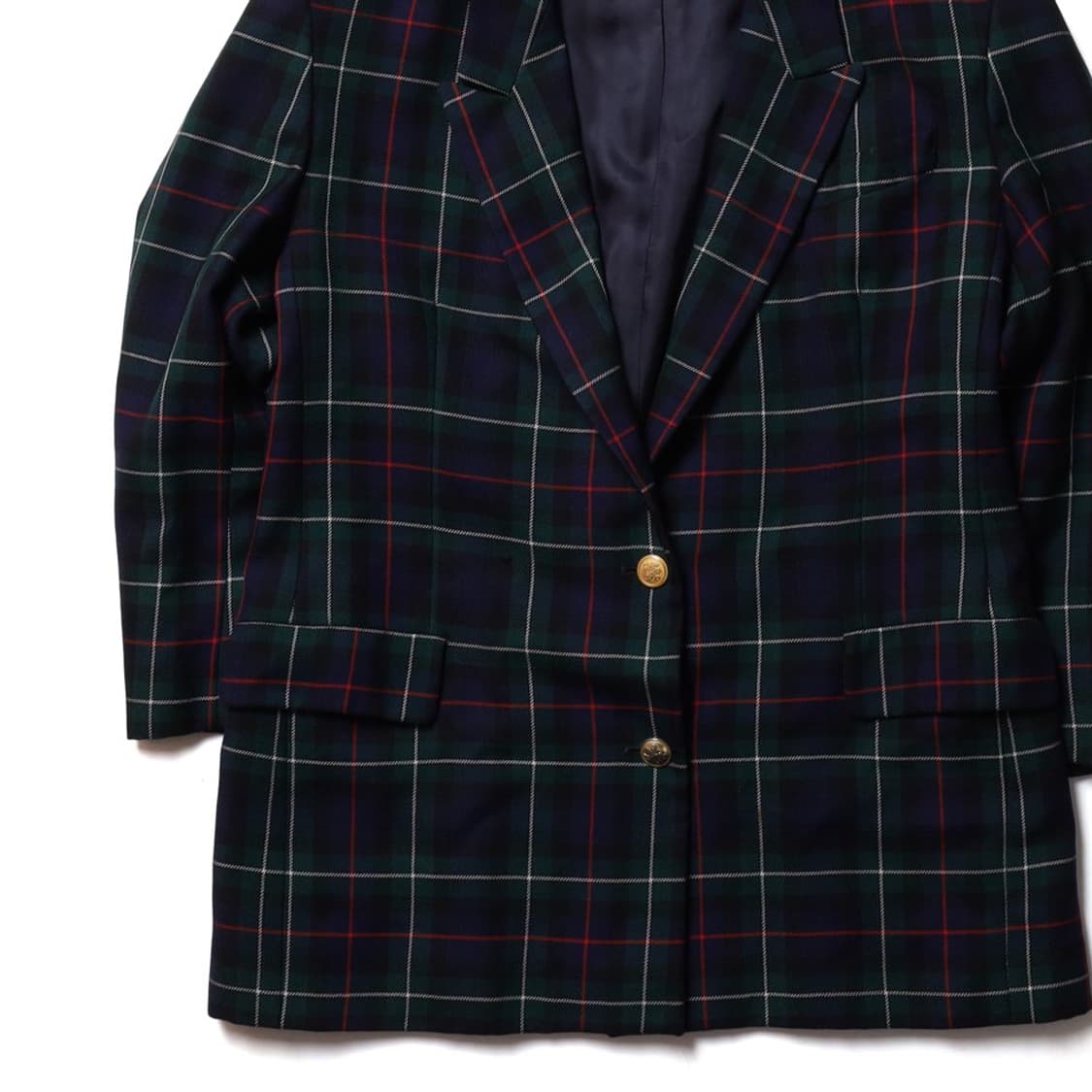 버버리 Burberry Check Pattern 2B Wool Blaze 상품이미지3