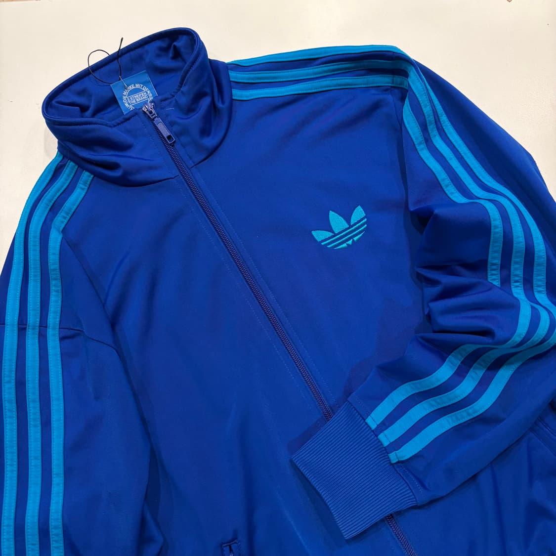 [100] 12s 아디다스 파이어버드 트랙탑 져지 블루 하늘 C171 상품이미지3