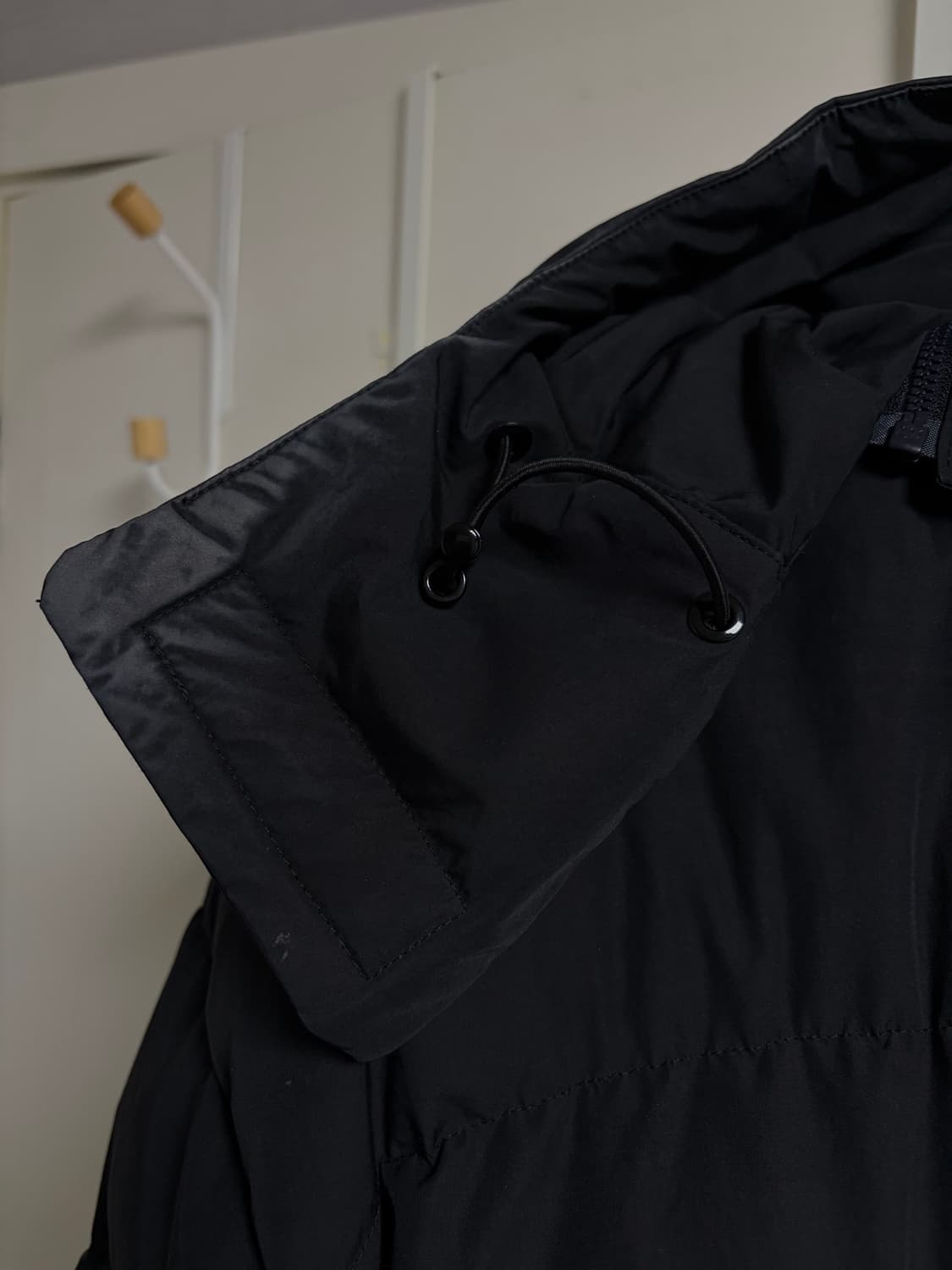 네이더스 구스다운 패딩 블랙 4사이즈 상품이미지3