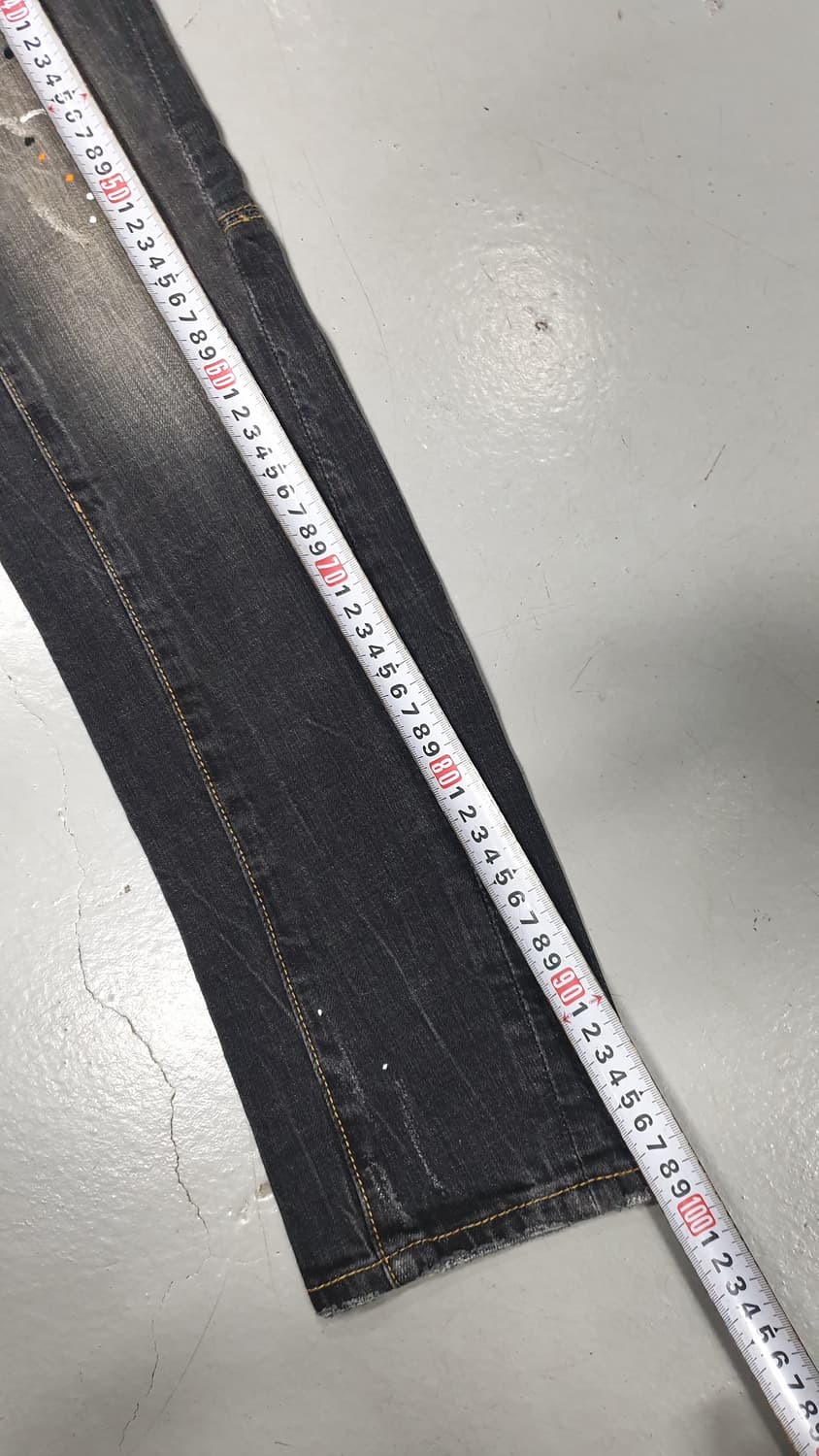 새것 디스퀘어드2 남성 데미지 워싱 청바지 46 상품이미지4