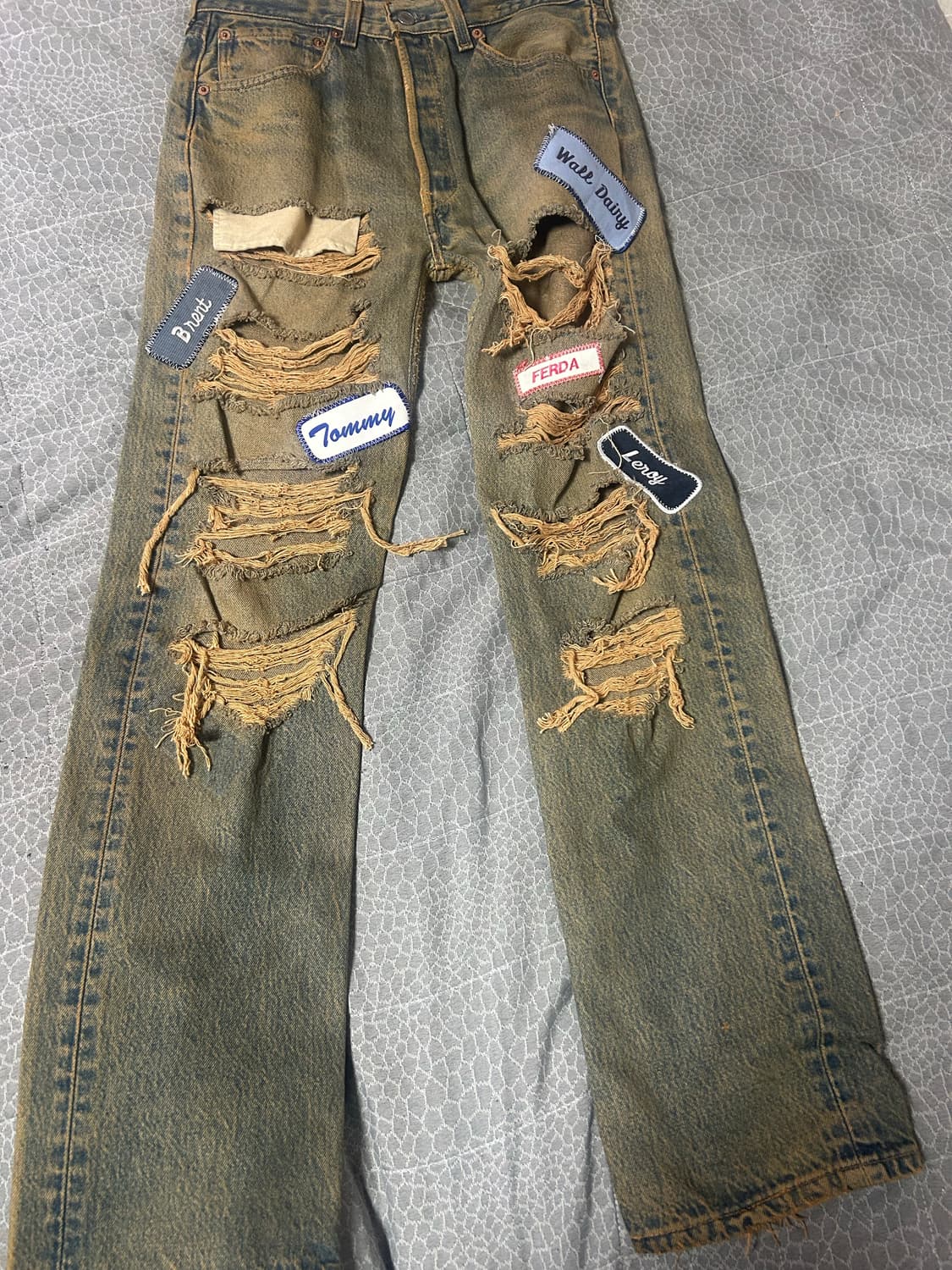 리바이스 501 xx 커스텀 데님팬츠 판매합니 상품이미지1