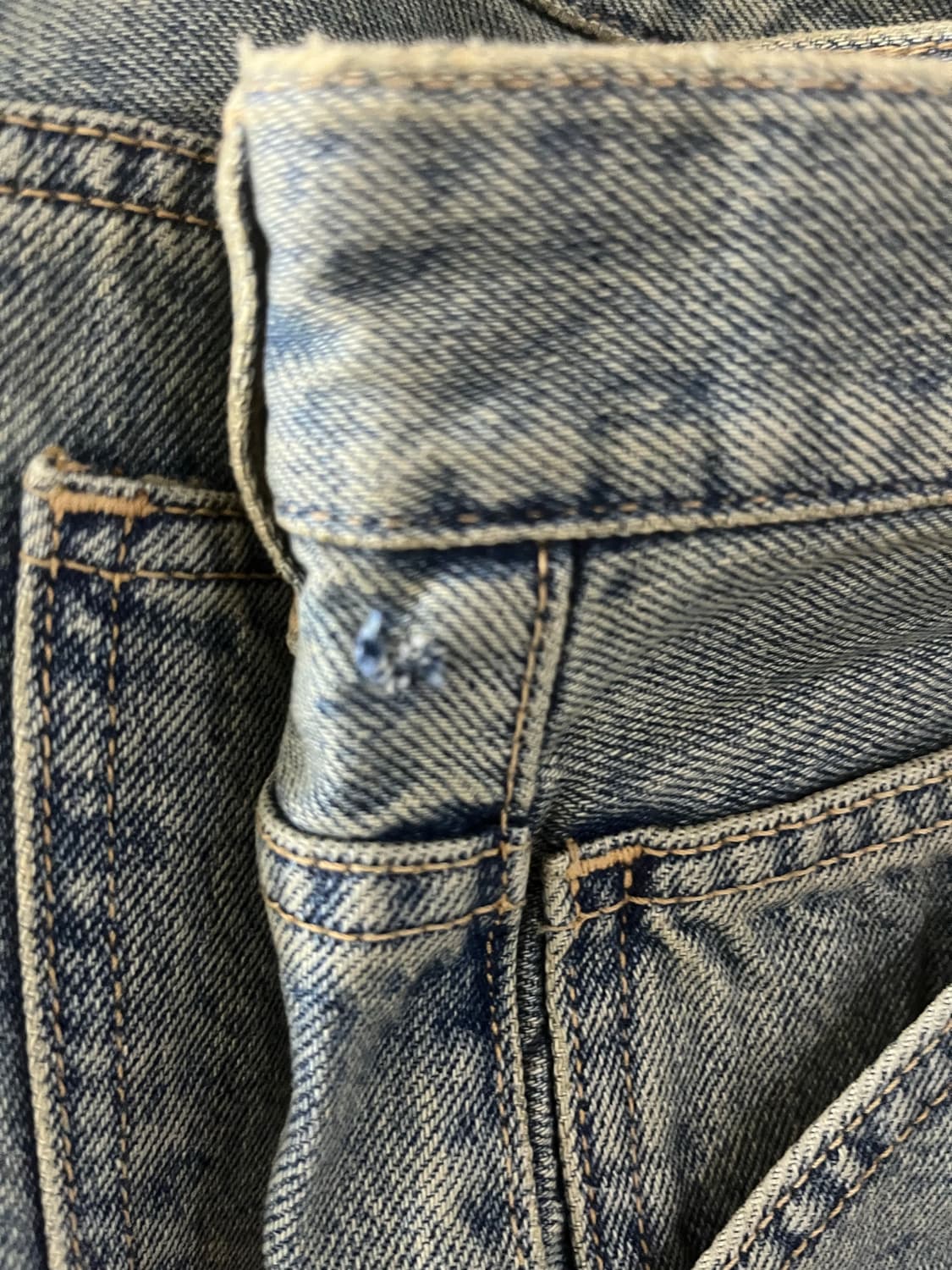 아비에무아 Aviemuah 오블리크 빈티지와이드진(3) 상품이미지10