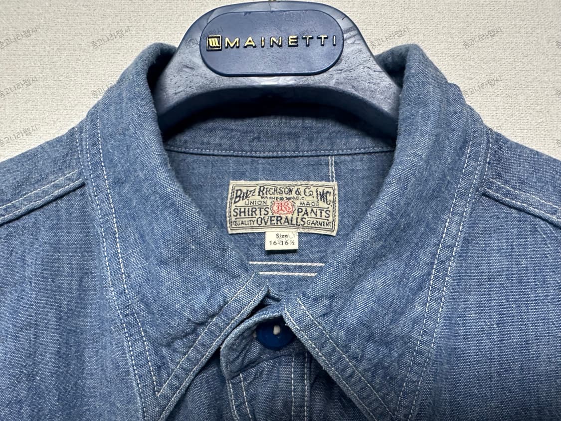 버즈릭슨 샴브레이 워크셔츠 BR25995 상품이미지3