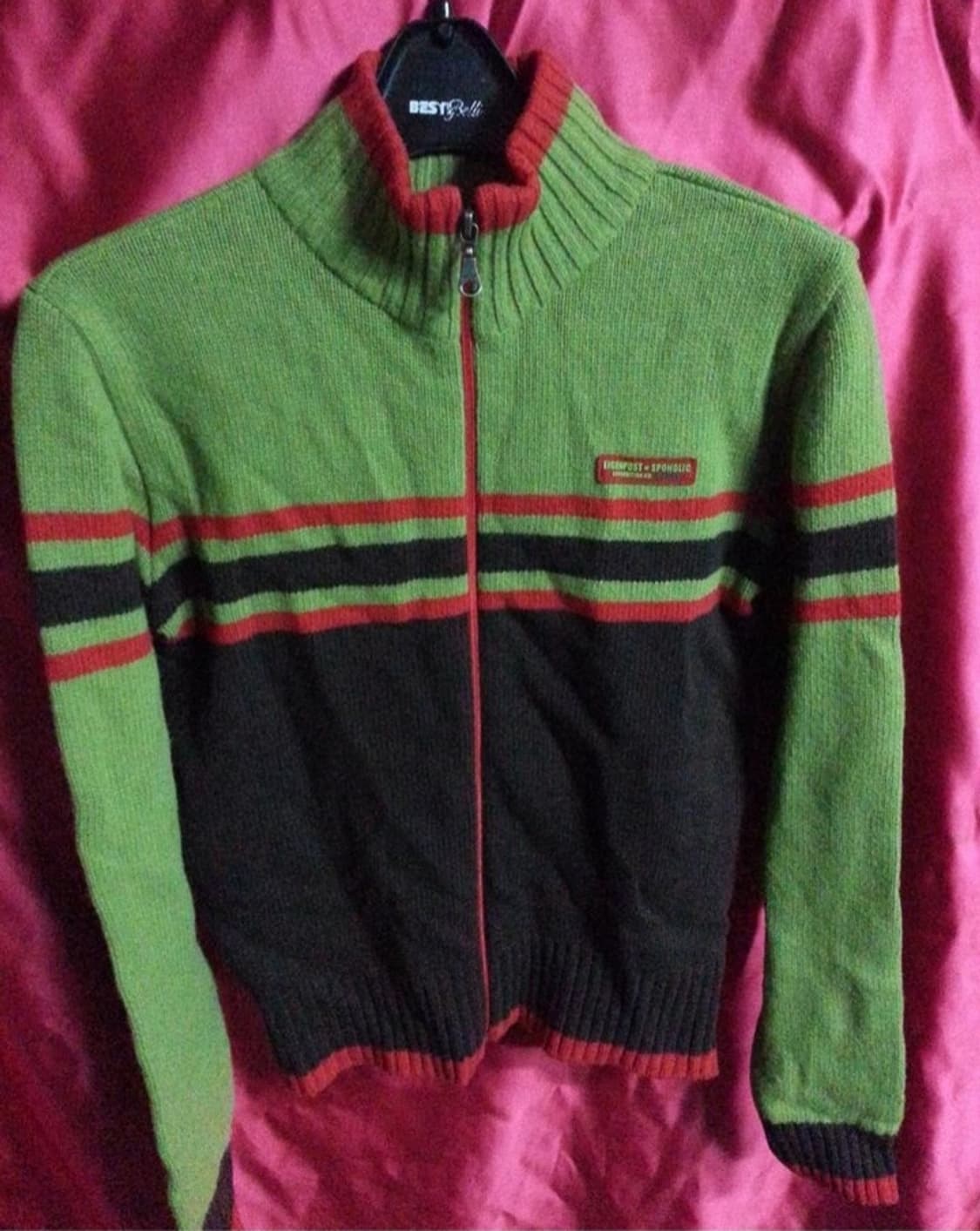 아이겐포스트 남녀공용 니트 집업 90 상품이미지1