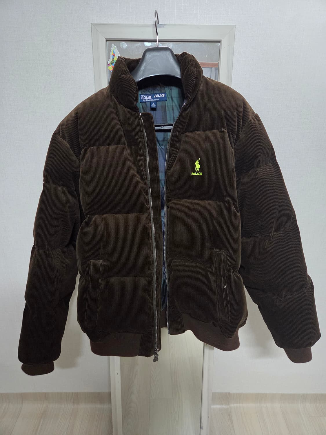폴로x팔라스 코듀로이 패딩점퍼 라지사이즈 상품이미지1