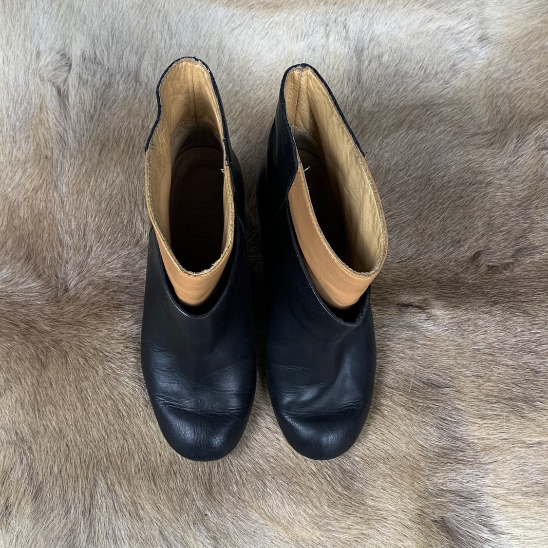 MM6 메종 마르지엘라 컬러 블록 부츠 상품이미지2