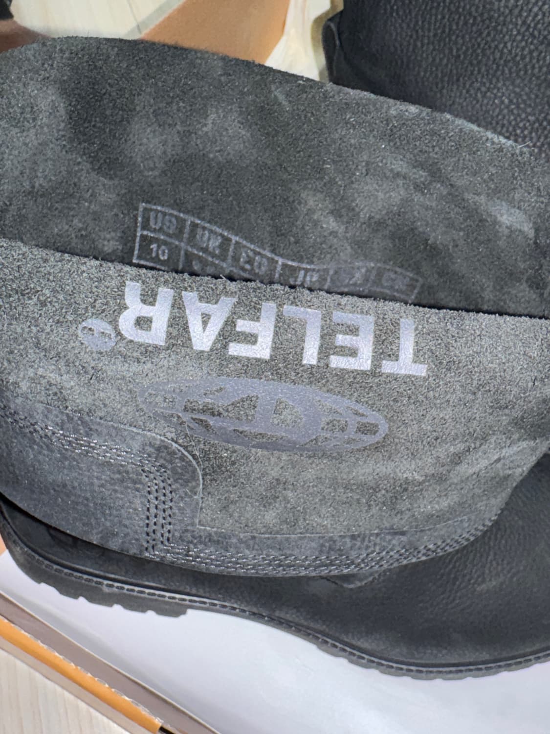 [us10] 텔파 팀버랜드 미드 부츠 블랙 상품이미지5