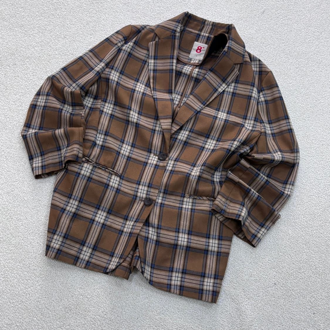 S 에잇세컨즈 플란넬 오버핏 자켓0423E 상품이미지1