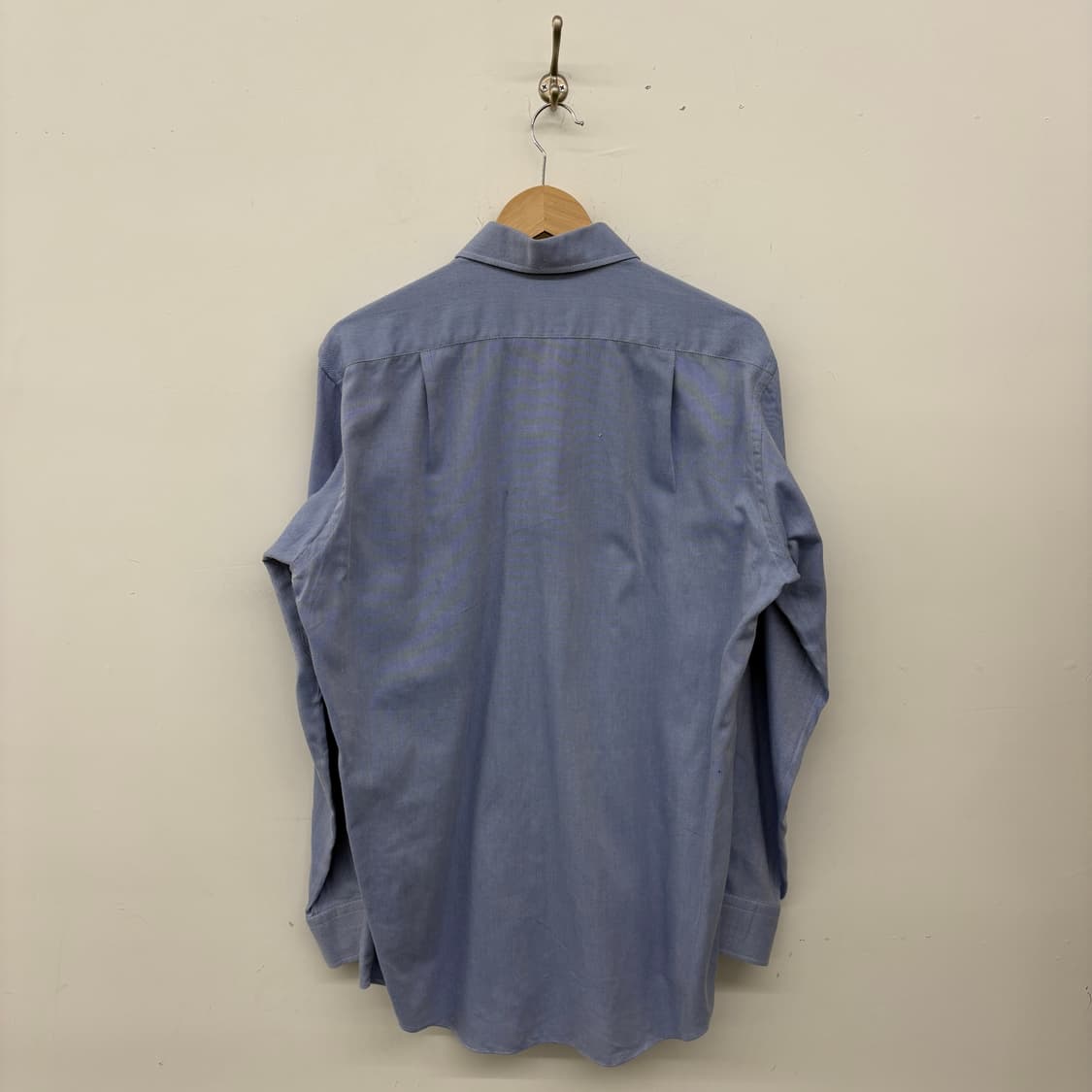 아쿠아스큐텀 블루 스트라이프 셔츠 남L 상품이미지4