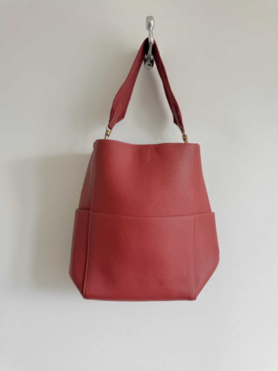 올드 셀린느(CELINE) 레더 상글 버킷 숄더백(ITALY) 상품이미지6