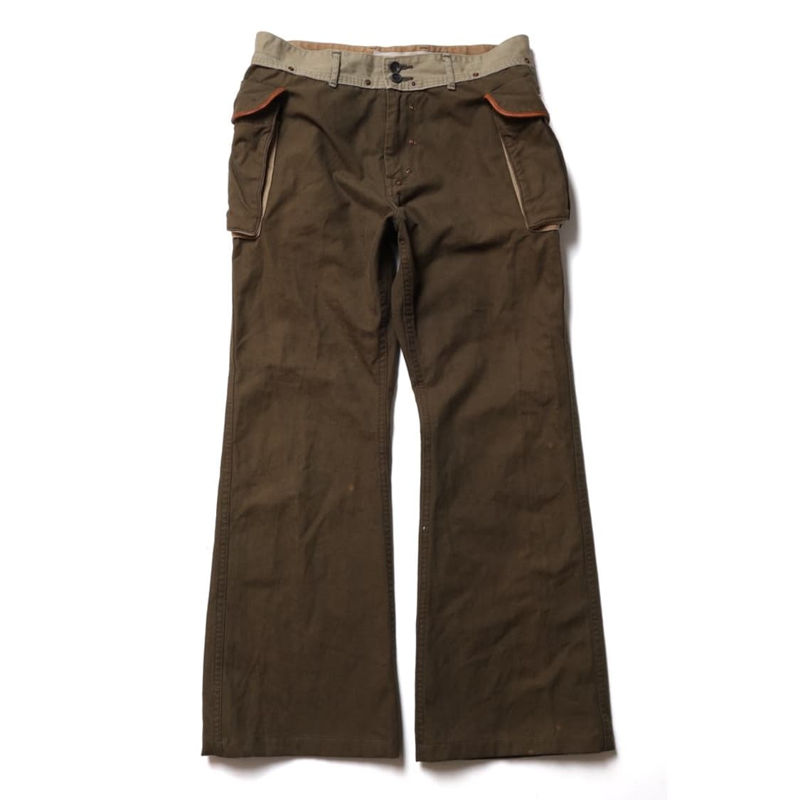 캐피탈 Kapital Side Pocket Flare Jean 

 상품이미지1