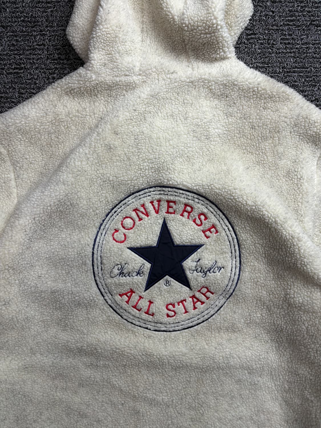 컨버스 척테일러 빅로고 쉐르파 플리스 후디 점퍼 2382 상품이미지1