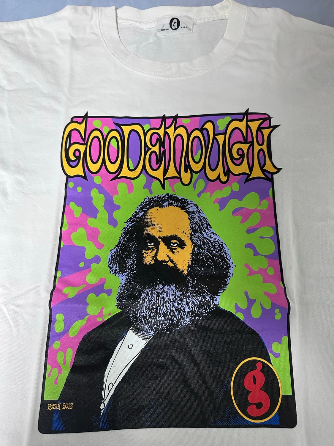 Good Enough x Kozik 2016 Karl Marx Tee 상품이미지2