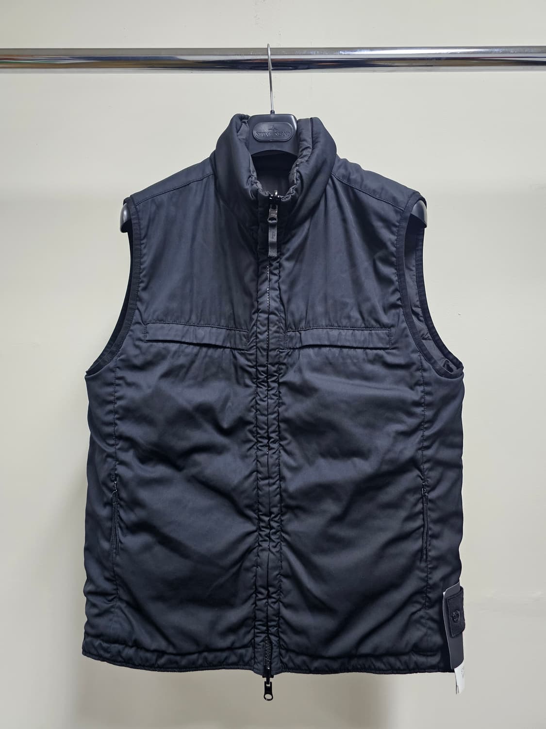 스톤아일랜드 고스트 피스 스트레치 울 나일론 리버시블 베스트 상품이미지1