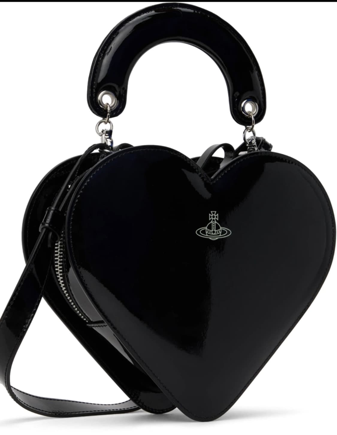 (새상품) 비비안웨스트우드 블랙하트 크로스백 상품이미지6