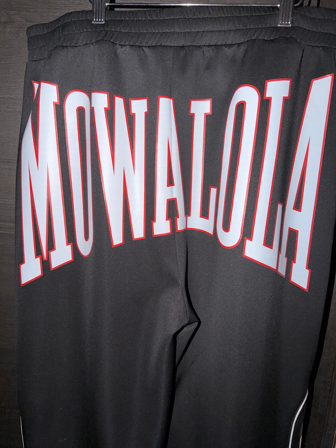 Mowalola 트레이닝 와이드 팬츠 상품이미지8