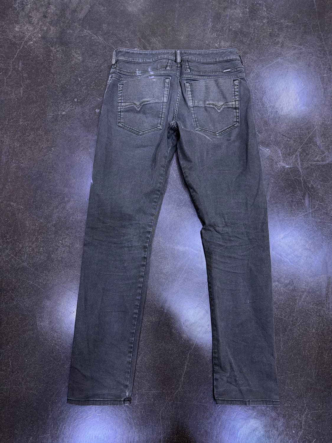 디젤 D-Bazer 빈티지 워싱 페인팅 테이퍼드핏 코튼팬츠 30 상품이미지2