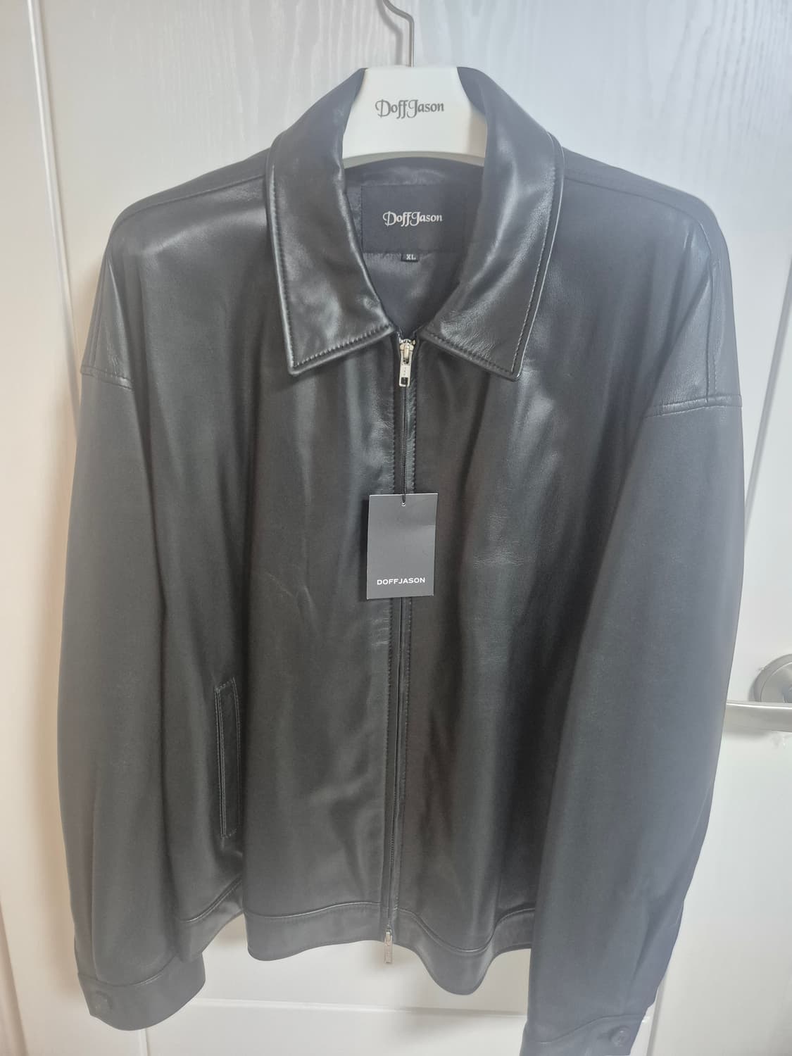 도프제이슨 오버핏 가죽자켓 xl 택달린 새상품 상품이미지1