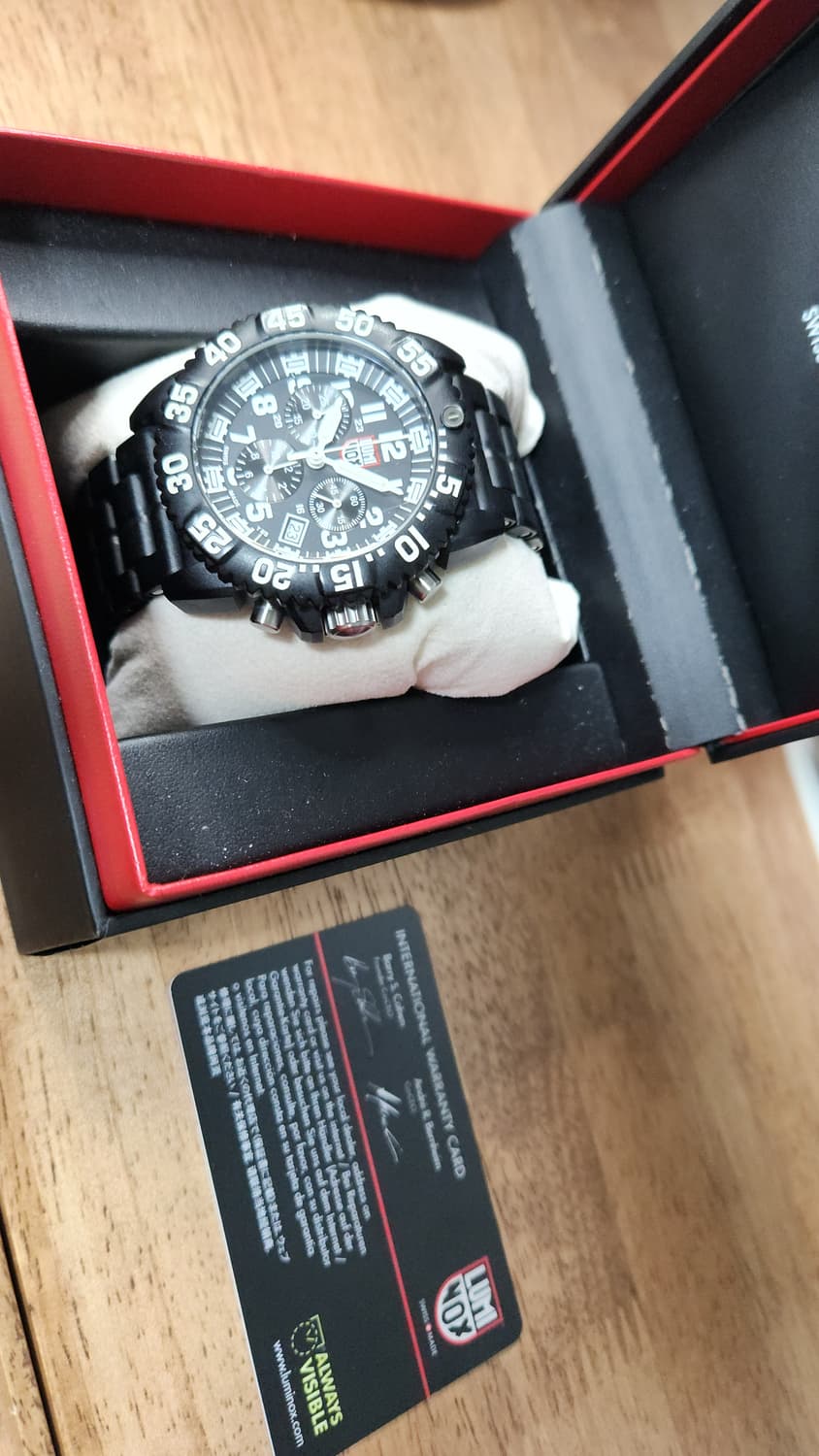 # 루미녹스 스위스메이드 크로노 콜마크 3080 상품이미지2