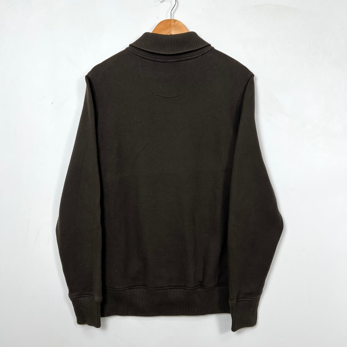 Barbour 바버 엘보우 패치 숄카라 코튼 가디건 상품이미지3