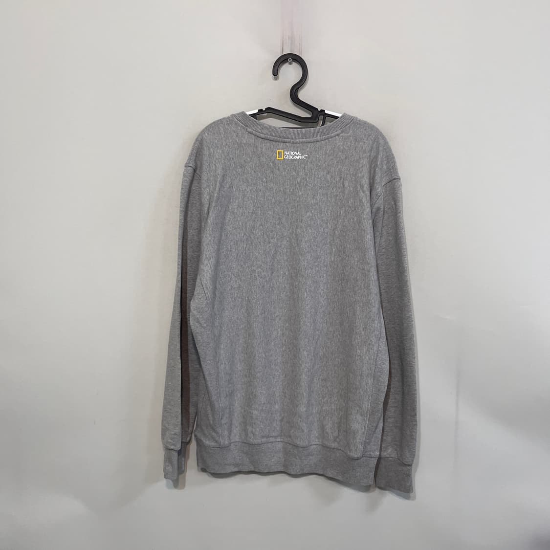 내셔널지오그래픽 남성 기모 맨투맨 티셔츠 110 상품이미지3