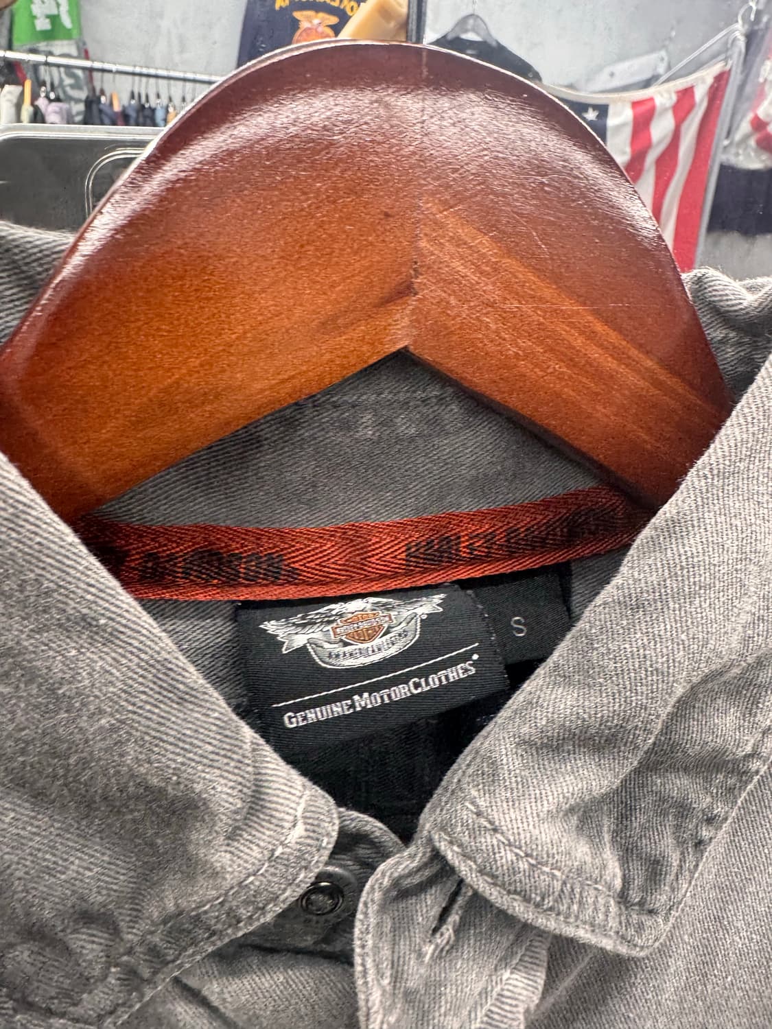 할리데이비슨 빈티지 셔츠 상품이미지4