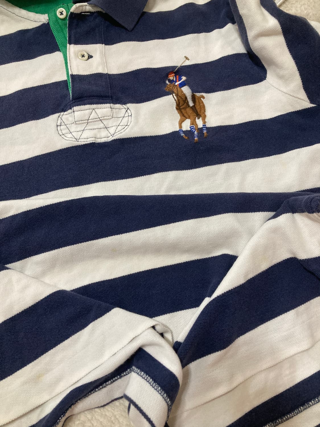 폴로 빅포니 스트라이프 카라티 L 상품이미지2