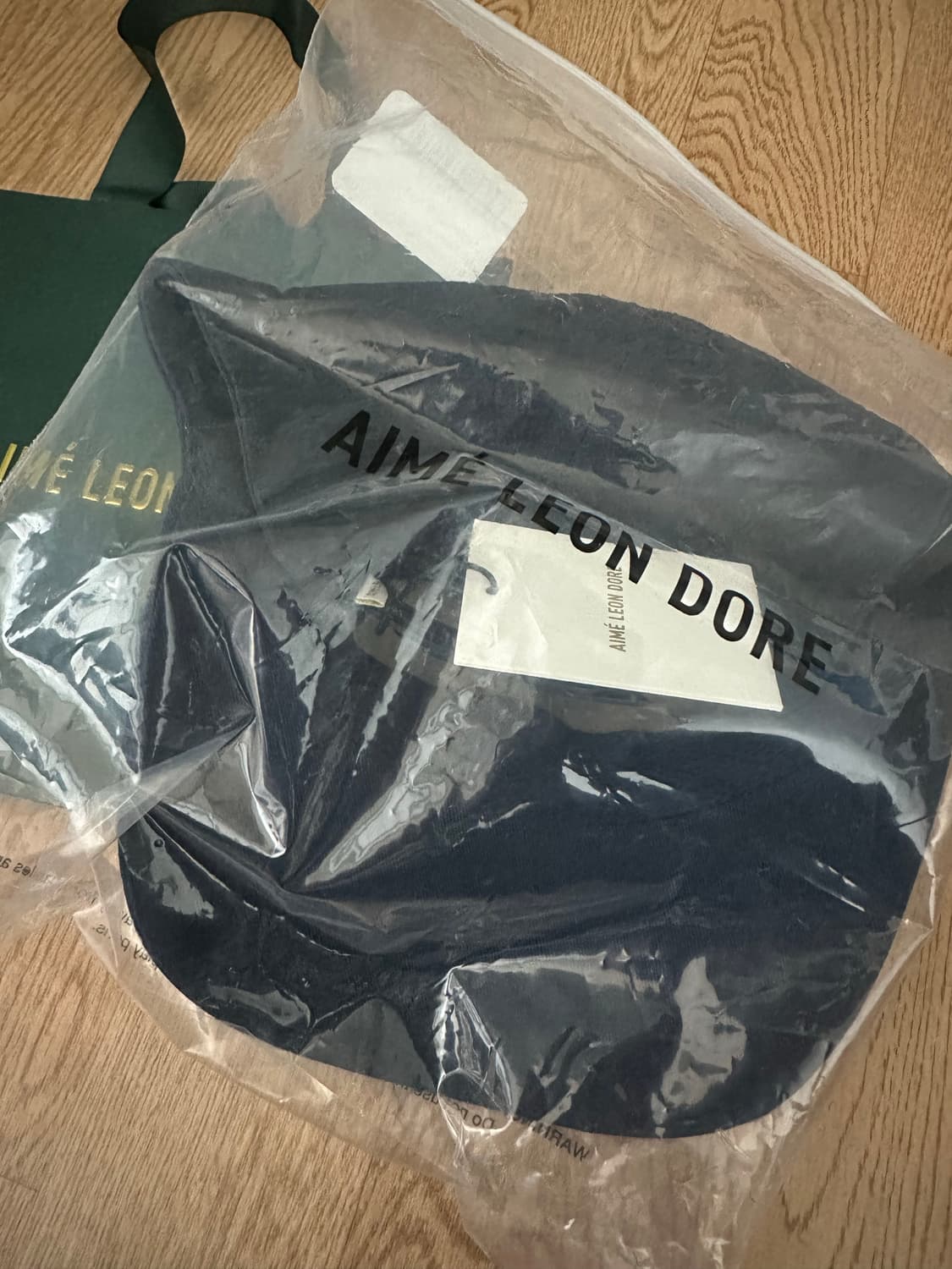 에임레온도르 모자 유니스피어 햇 (네이비) 새상품 상품이미지2