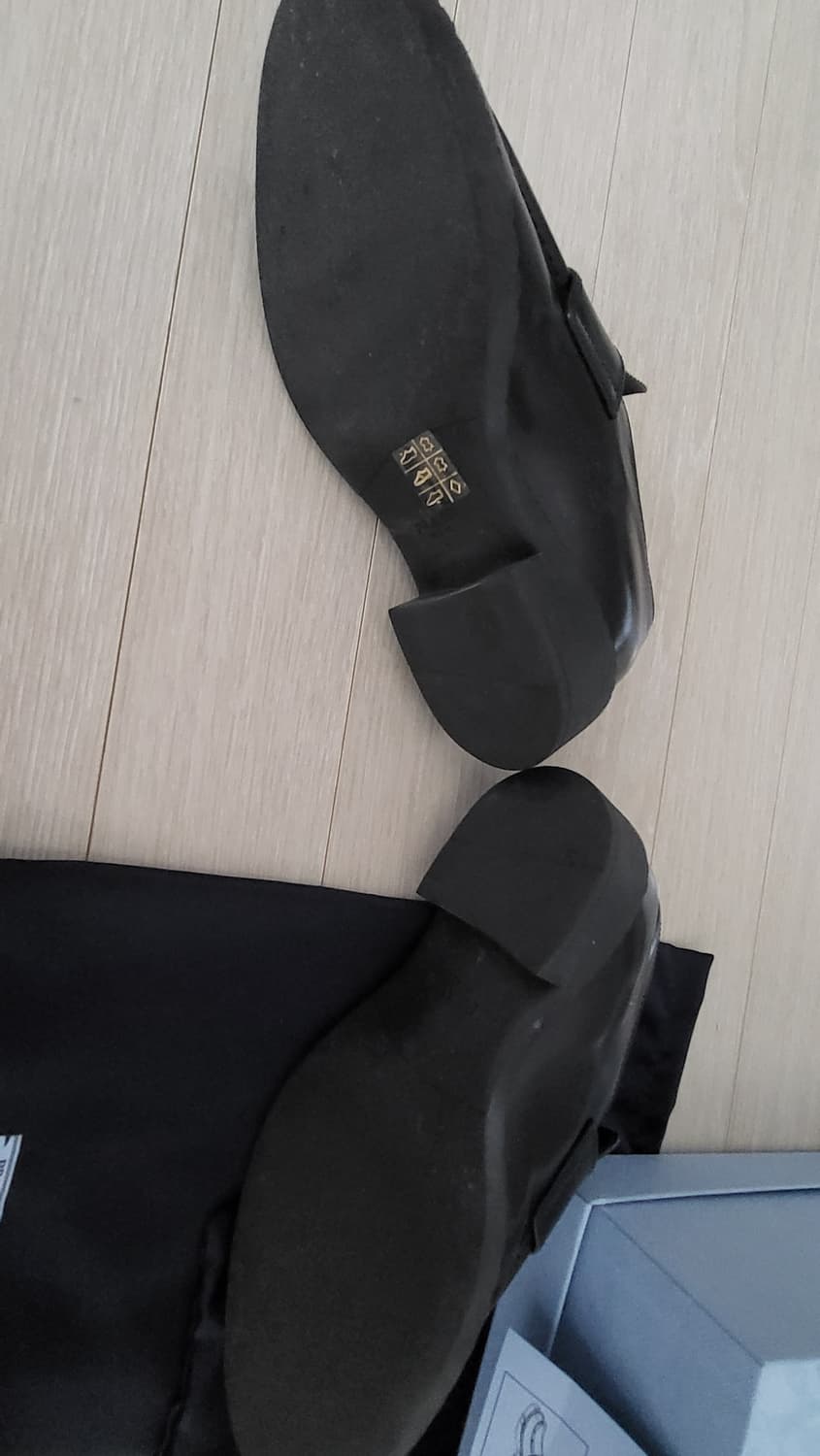 프라다 초콜릿 브러시드가죽로퍼  상품이미지6