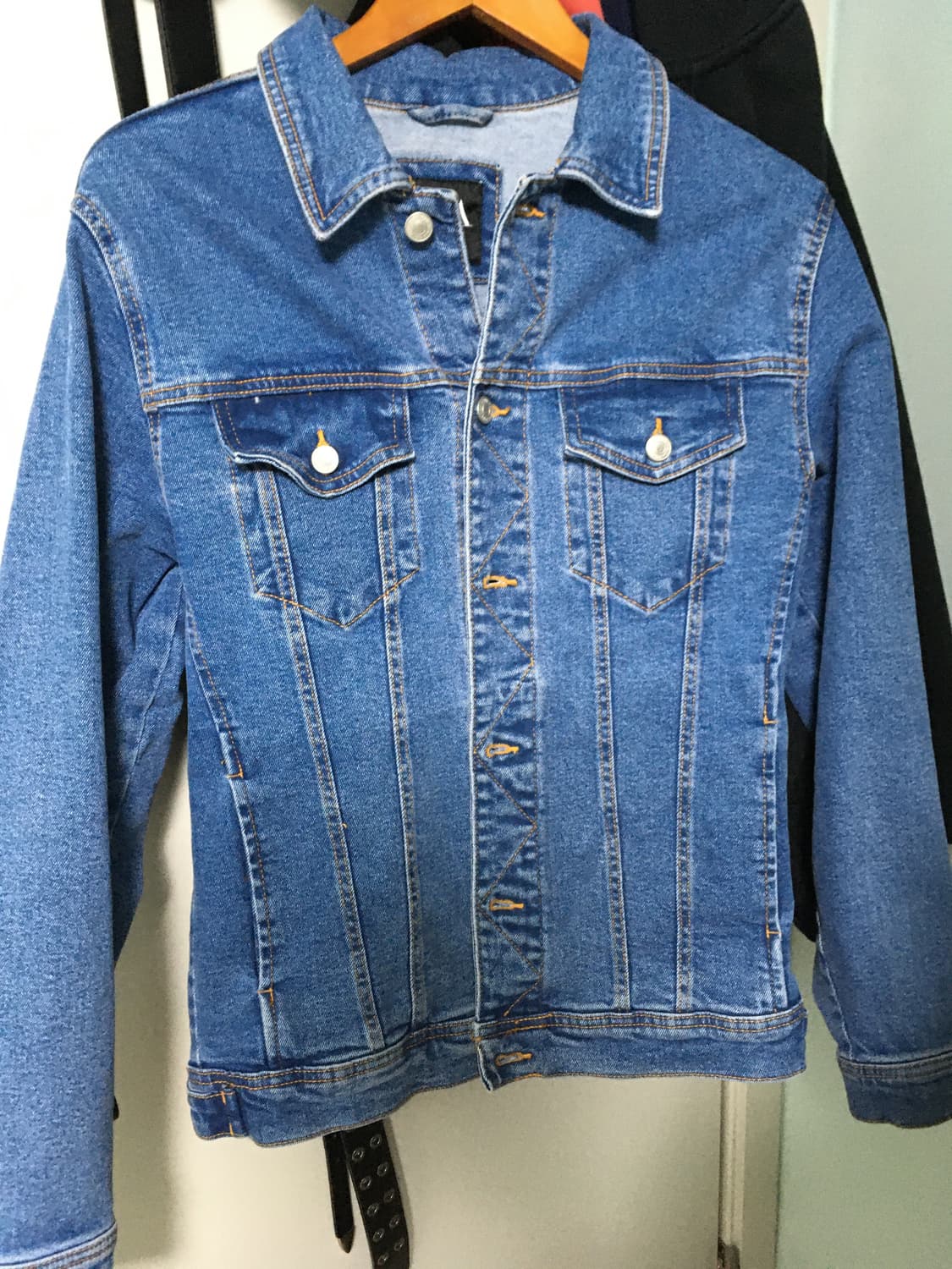 자라 데님 트러커 자켓 m 상품이미지1