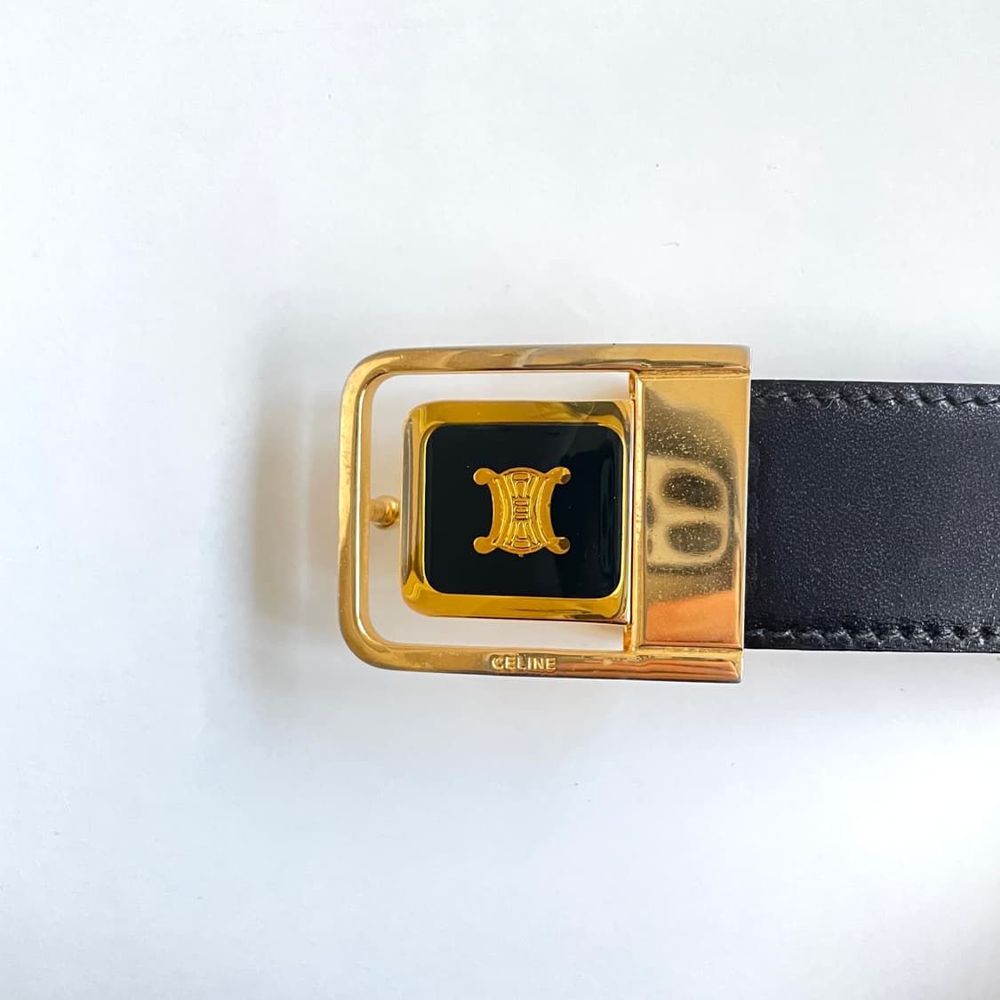 셀린느 로고 금장 벨트 상품이미지5
