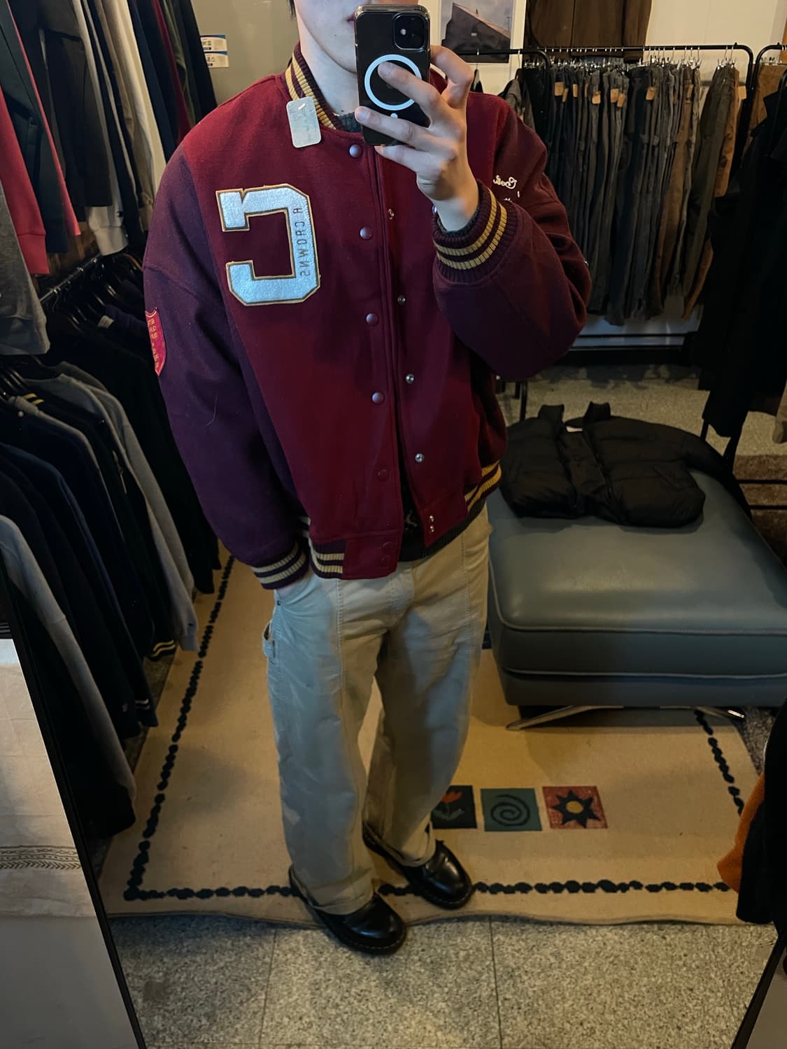 rodeo crowns 울 바시티 자켓 상품이미지8