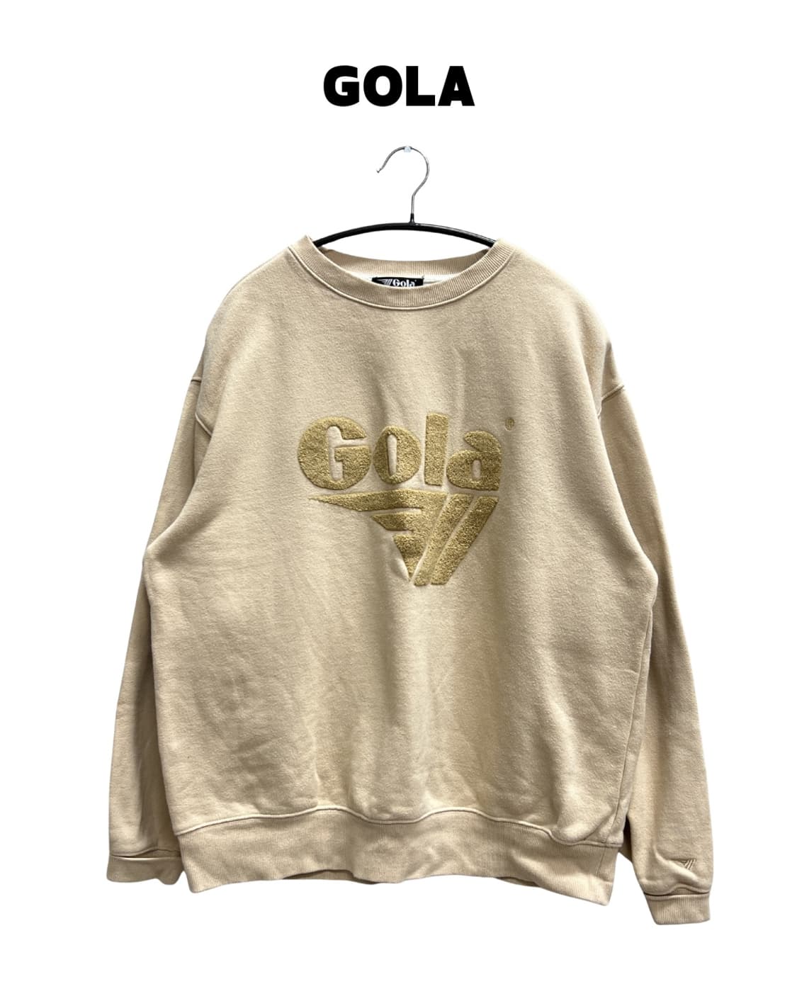 Gola 맨투맨 베이지 상품이미지1