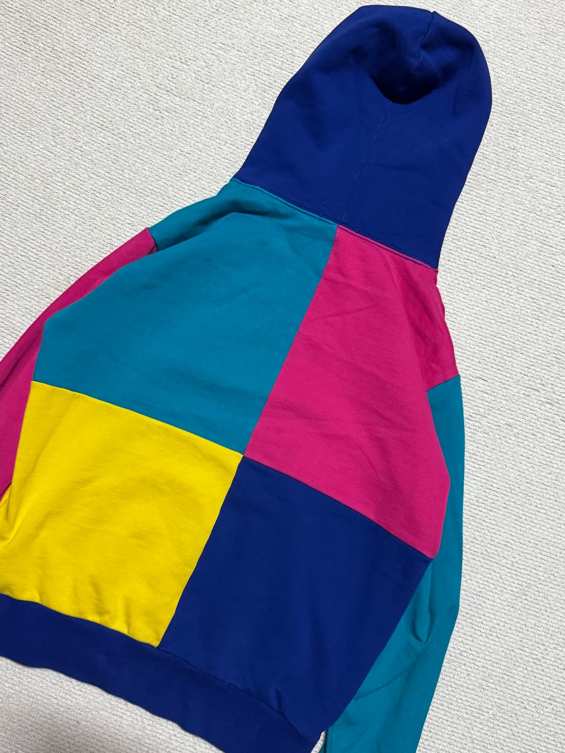 폴로 랄프로렌 컬러블록 후드티 M 상품이미지5