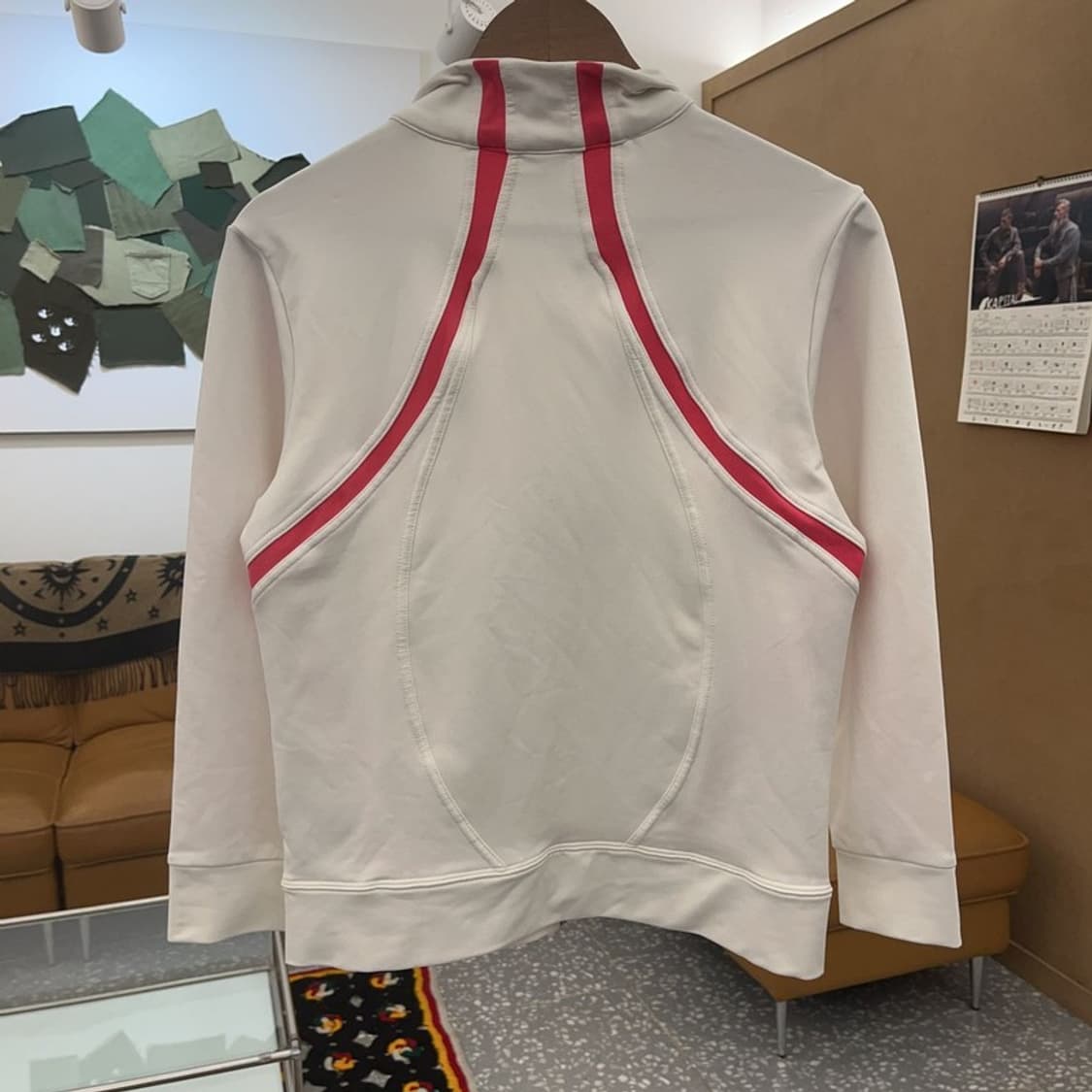 나이키 대장급 Y2K 00's 핑크크림 져지 집업 M C08318 상품이미지4