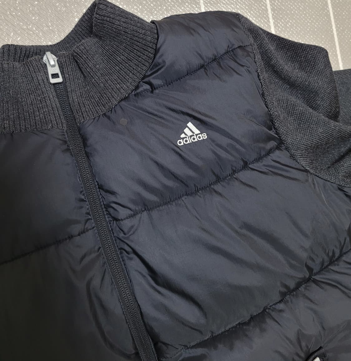 아디다스 골프 리플렉티브 퍼텍스 퀸텀 구스 니트 점퍼 M 상품이미지7